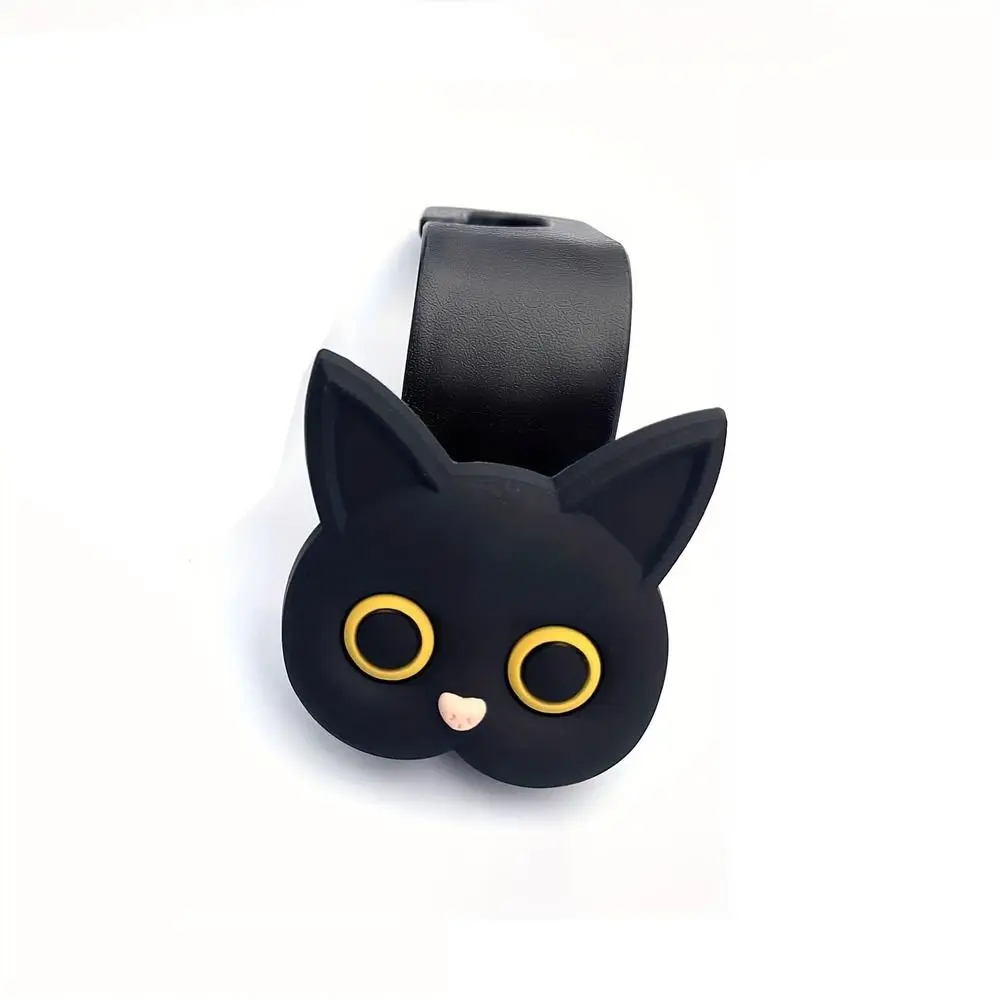 2Pcs Cute Cartoon Cute Cat Car Clips Multi-function Universal Rear Seat Hook Car Interior