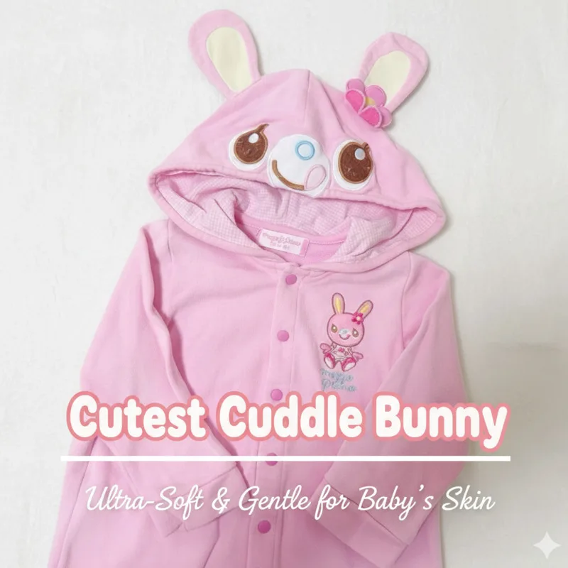 

Новая женская толстовка-кардиган Y2K с капюшоном и ушками кролика, розовая, на молнии, в японском стиле, милый и нежный дизайн, с пуговицами, для девушек