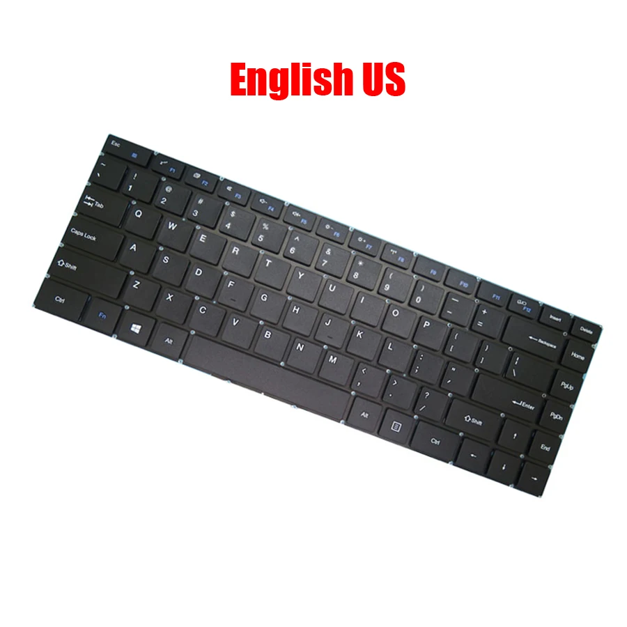 

Клавиатура для ноутбука ALLDOCUBE CUBE для Kubi i7BOOK, английский, американский, черный, новый