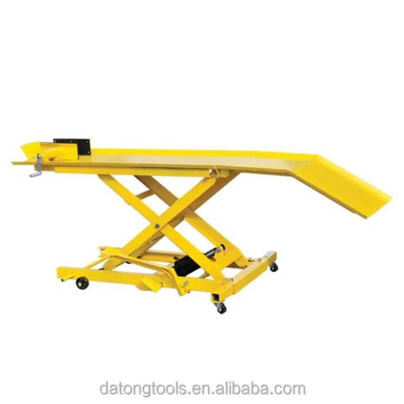 

2025 New Style800LBS Hydraulic Scissor Lift Table For Motorcycle Repair With Foot Pedal For Motorcyclebike