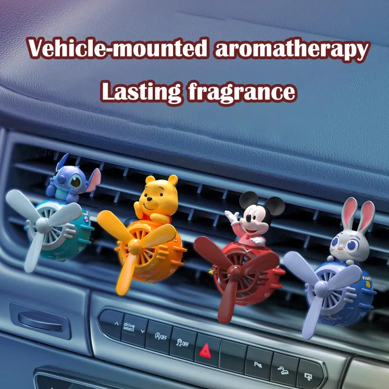 Désodorisant de voiture Stitch, décoration intérieure de voiture, Design de dessin animé mignon, plusieurs Styles, aromathérapie, cadeau de noël