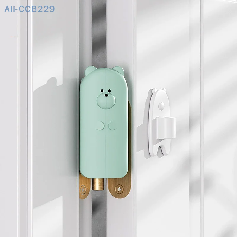 Door Stopper Baby Safety Lock Anti-grip Silicone Finger Protector Easy To Install Anti Pinch Hand Children Security Protection