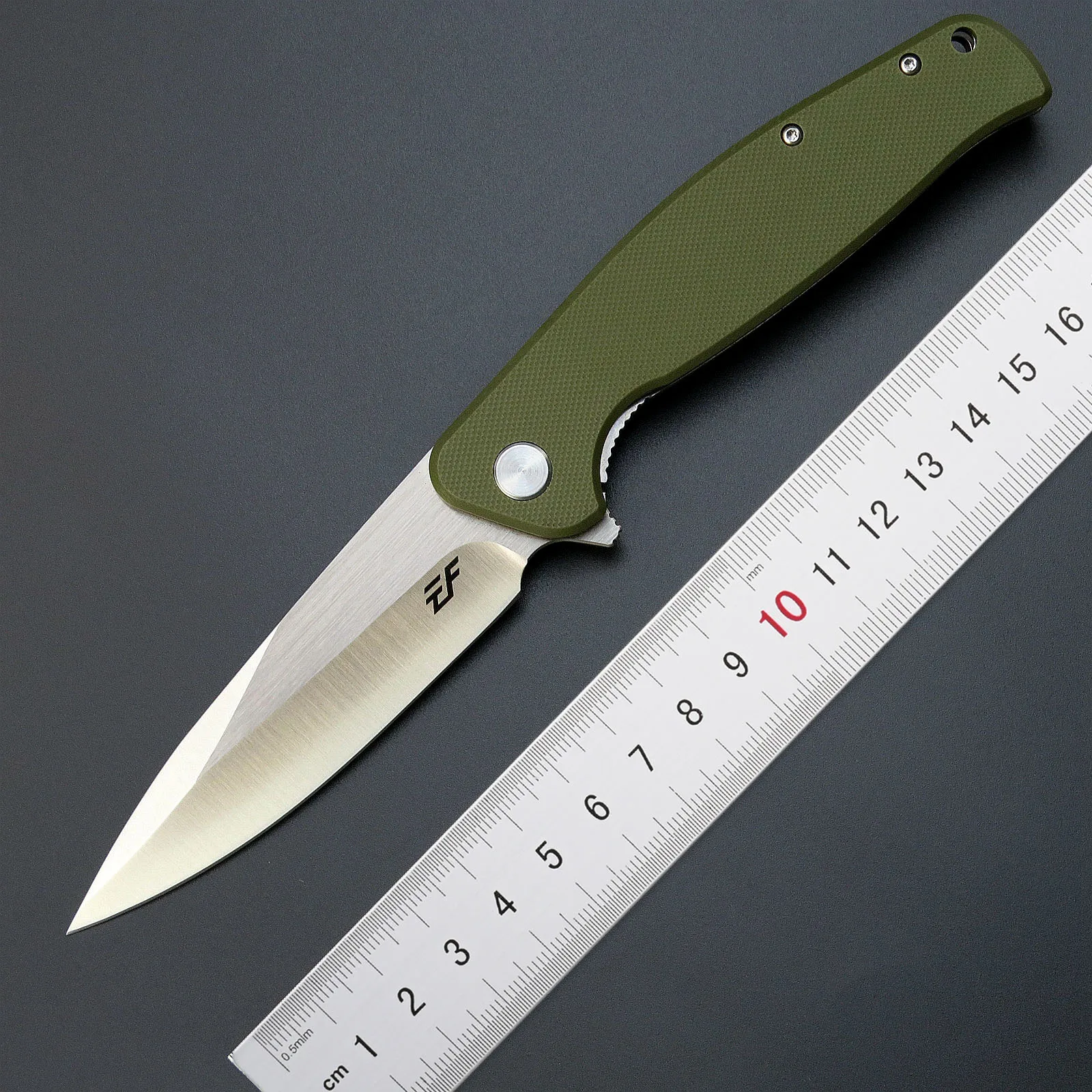 

Hot sales Eafengrow EF240 Pocket Hunting Knife D2 Blade steel G10 Handle Folding Tactical Knives Survival Camping Tools