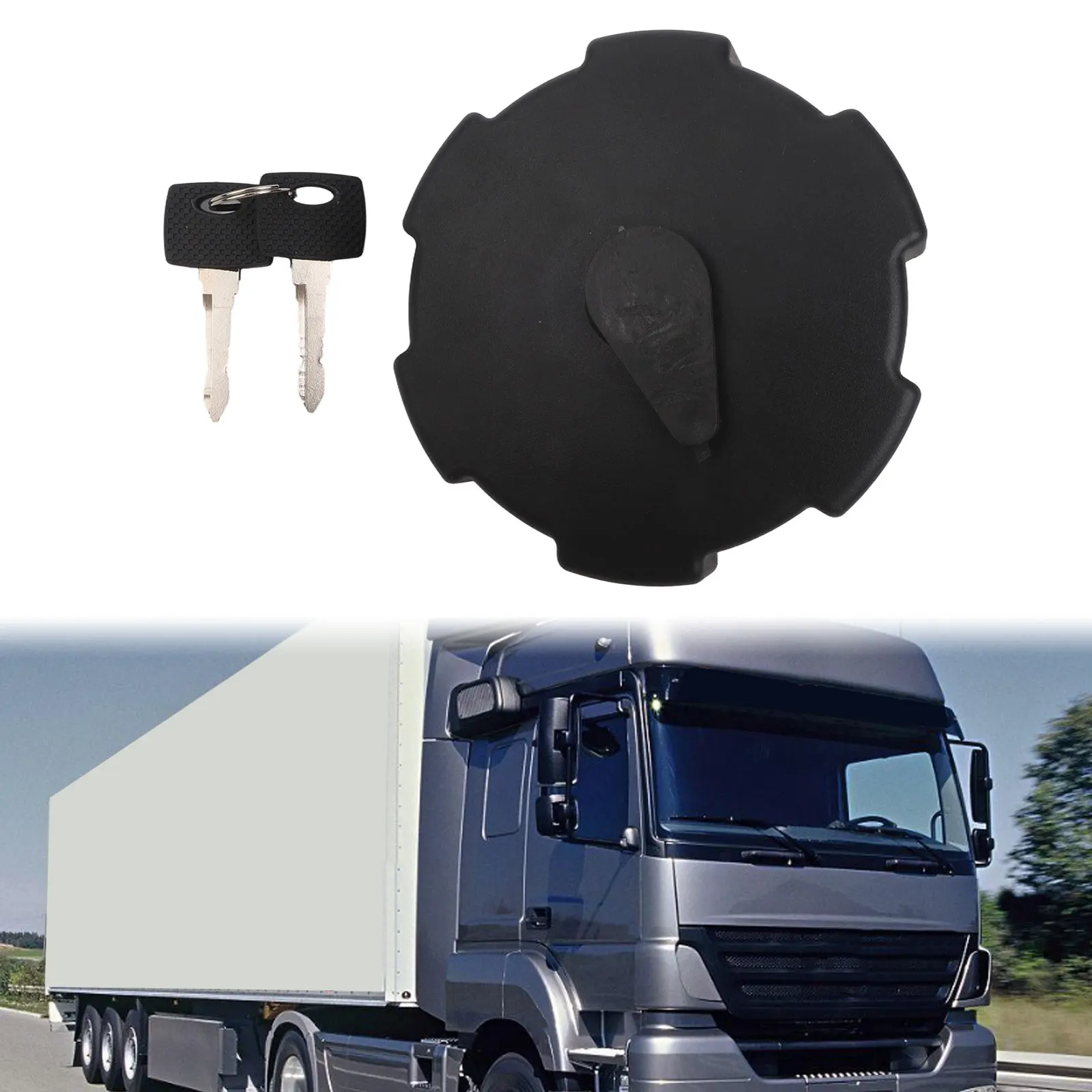 Car A0004700405 Locking Fuel Tank Filler Cap With Keys For Mercedes For Benz Fuel Cap Automobiles Parts Accessories Black