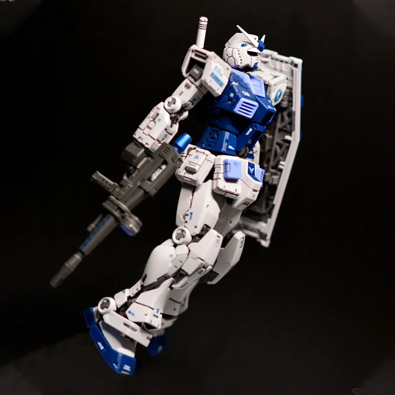 In Stock Changlong 5501 Rx-78-2 RG 1/144 Ver 2.0 Assembly Model Kit Base Color Rx 78 2 Movable Joints Robot Models Kids Gift