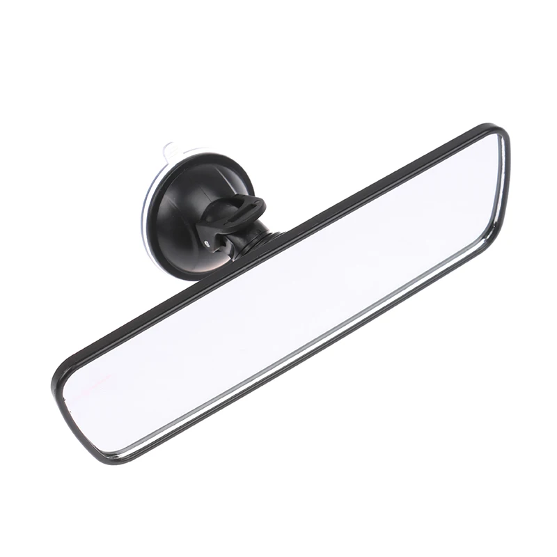 Espejo retrovisor Ventosa de vidrio Espejo retrovisor gran angular Universal 360 °   Gire el espejo retrovisor ajustable del coche