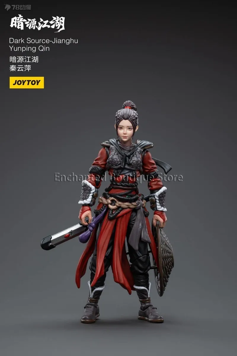 JOYTOY Echte Donkere Bron Jianghu Serie 1/18 Eindproduct Model Actie Pop Speelgoed Jongen Gift Collection Model Oorlogspaard