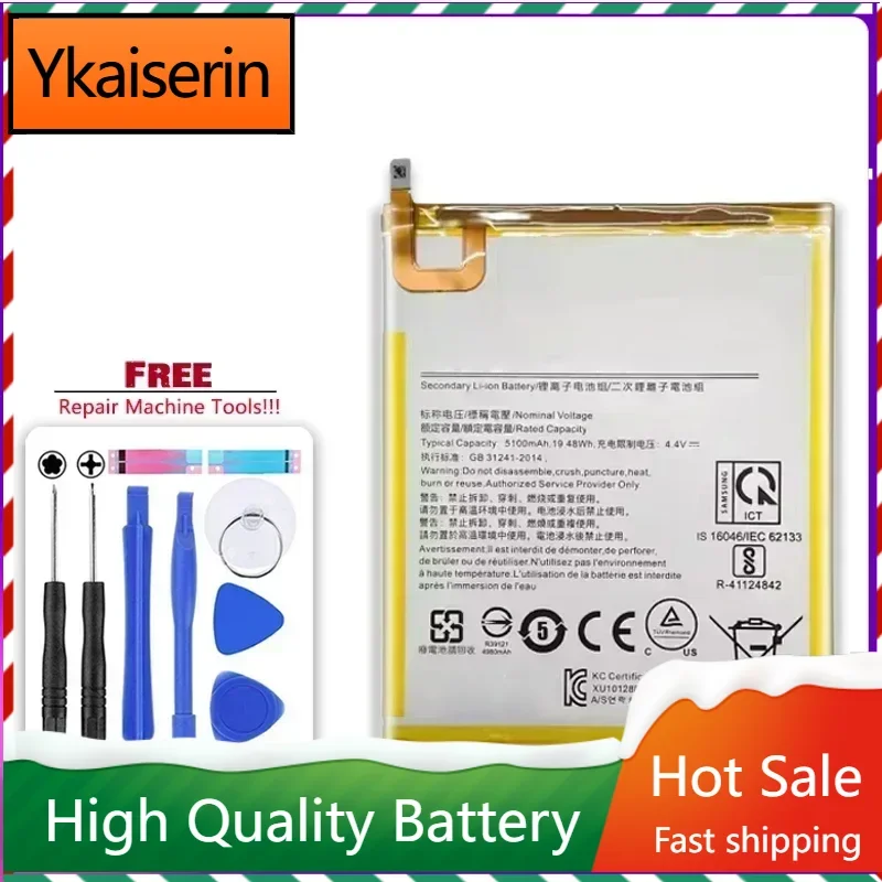 YKaiserin Tablet Battery SWD-WT-N8 SCUD-WT-N19 for Samsung Galaxy Tab A T295 T290 TAB A7 T500 T505C Tab S7+ S7 Plus S7 SM-T875