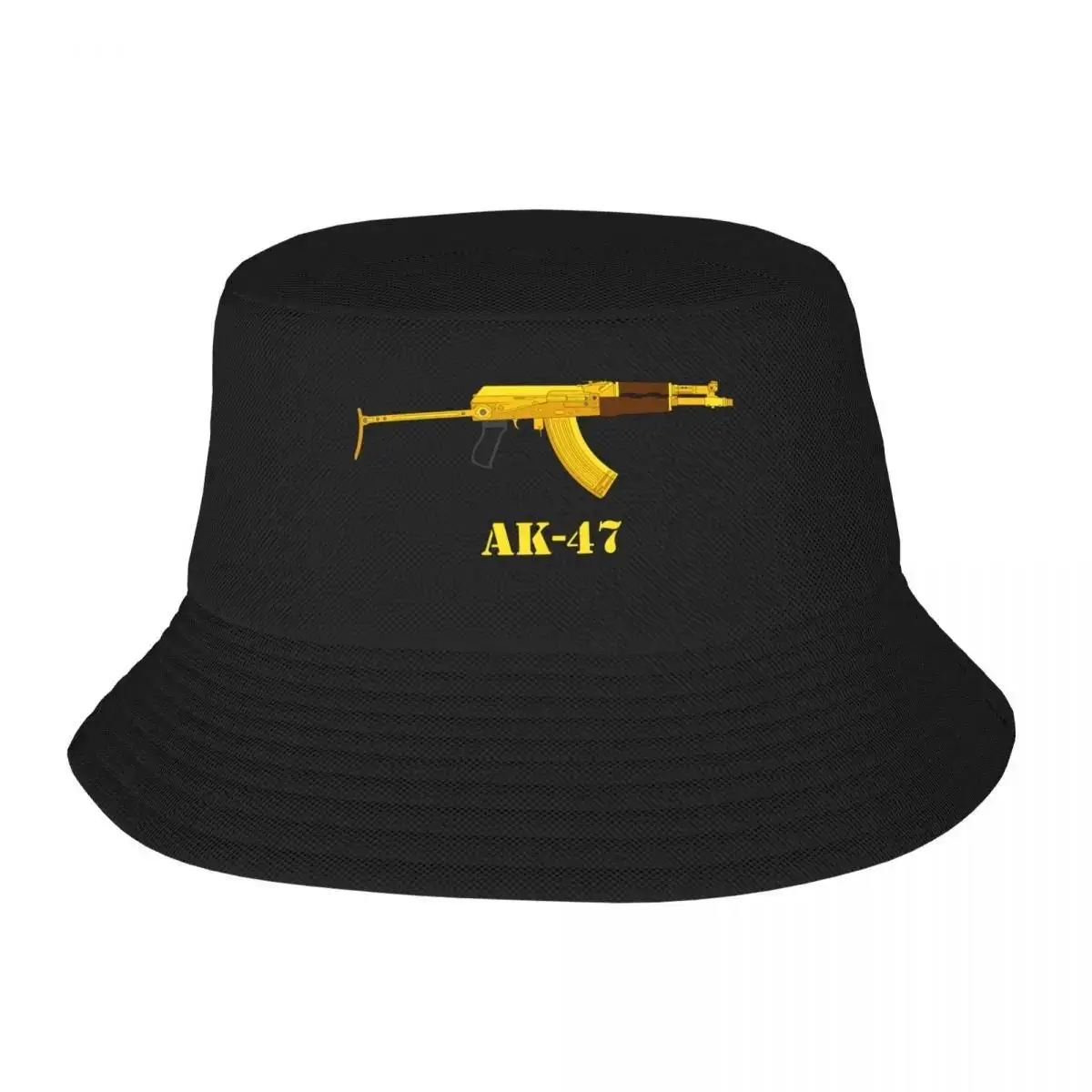 AK-47 الأسلحة النارية AK47 الأسلحة الذهبية، بندقية، مسدس الهواء، قبعة دلو أوتوماتيكية رغوة قبعة الحفلات قبعة الشمس هود القبعات امرأة الرجال