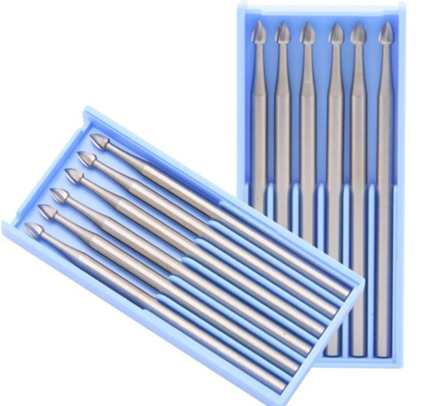 

Model #6 Jewelry Tool Steel Burs Series Bearing Cutters Carbide Tools 2.35mm Shank 6PCS /lot