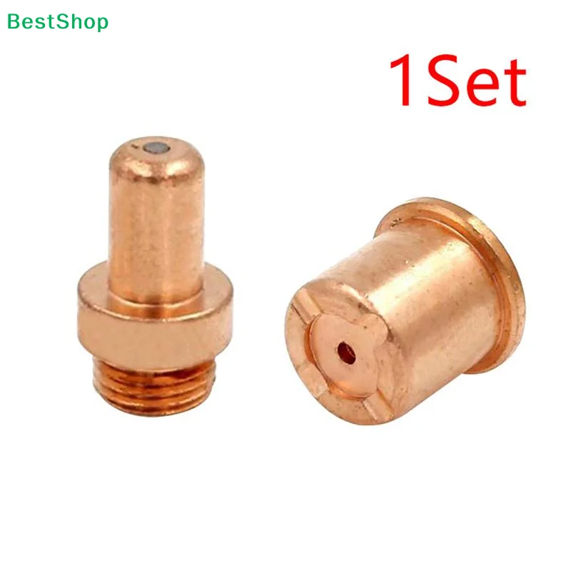 

♬1Set Plasma Cutter Electrodes And Nozzle Tips 1402 1396 For For Cebora CP70 CB70 Torch Consumables For Maintenance