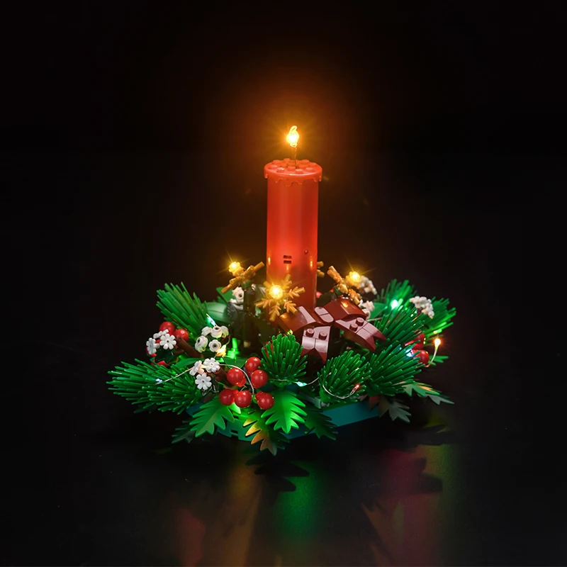 Lazishi LED light 40743 set suitable for Christmas Table Decoration building blocks (including lighting accessories only)