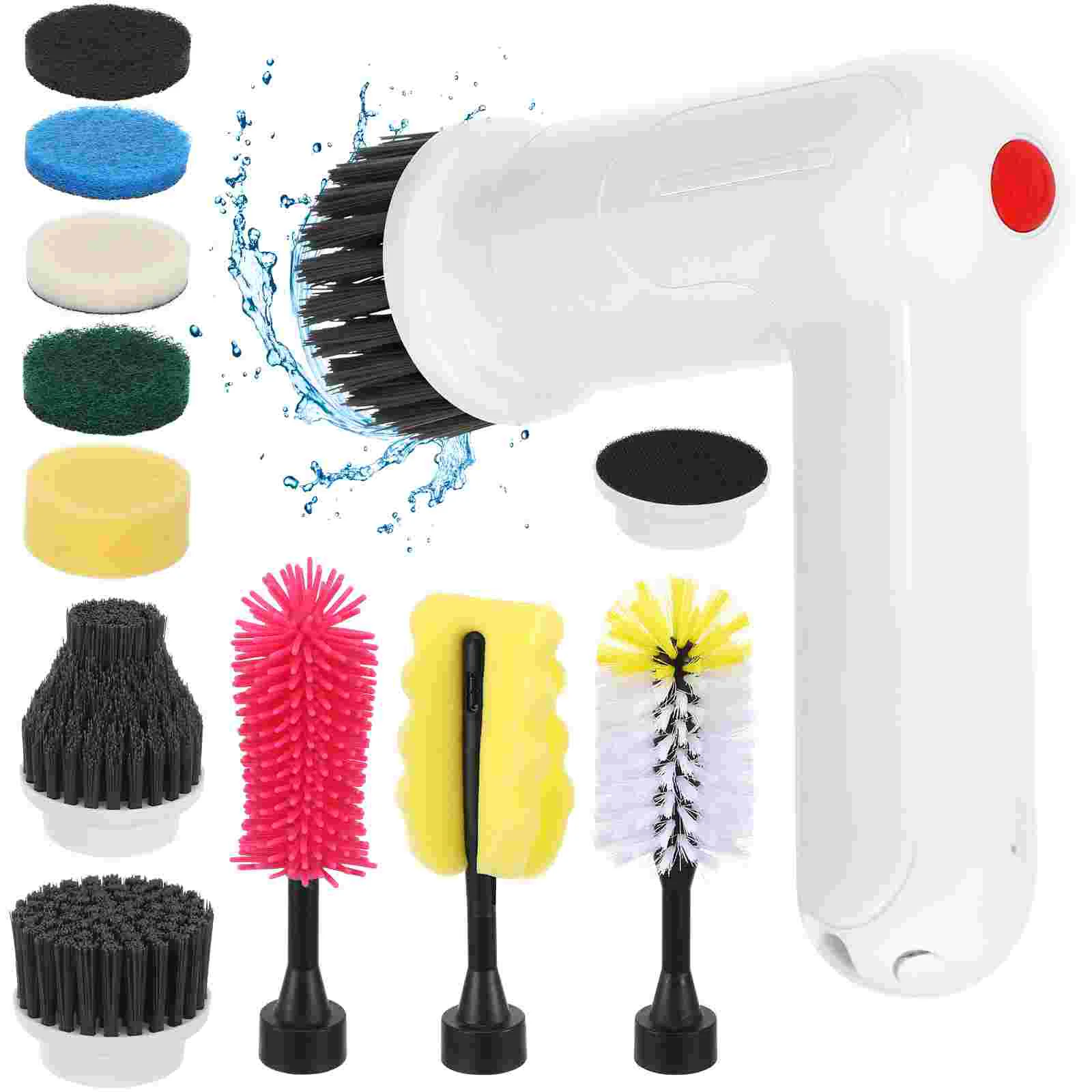 

Electric Scrubber Power Scrubber Electric Cleaning Brush For Kitchen Bathroom