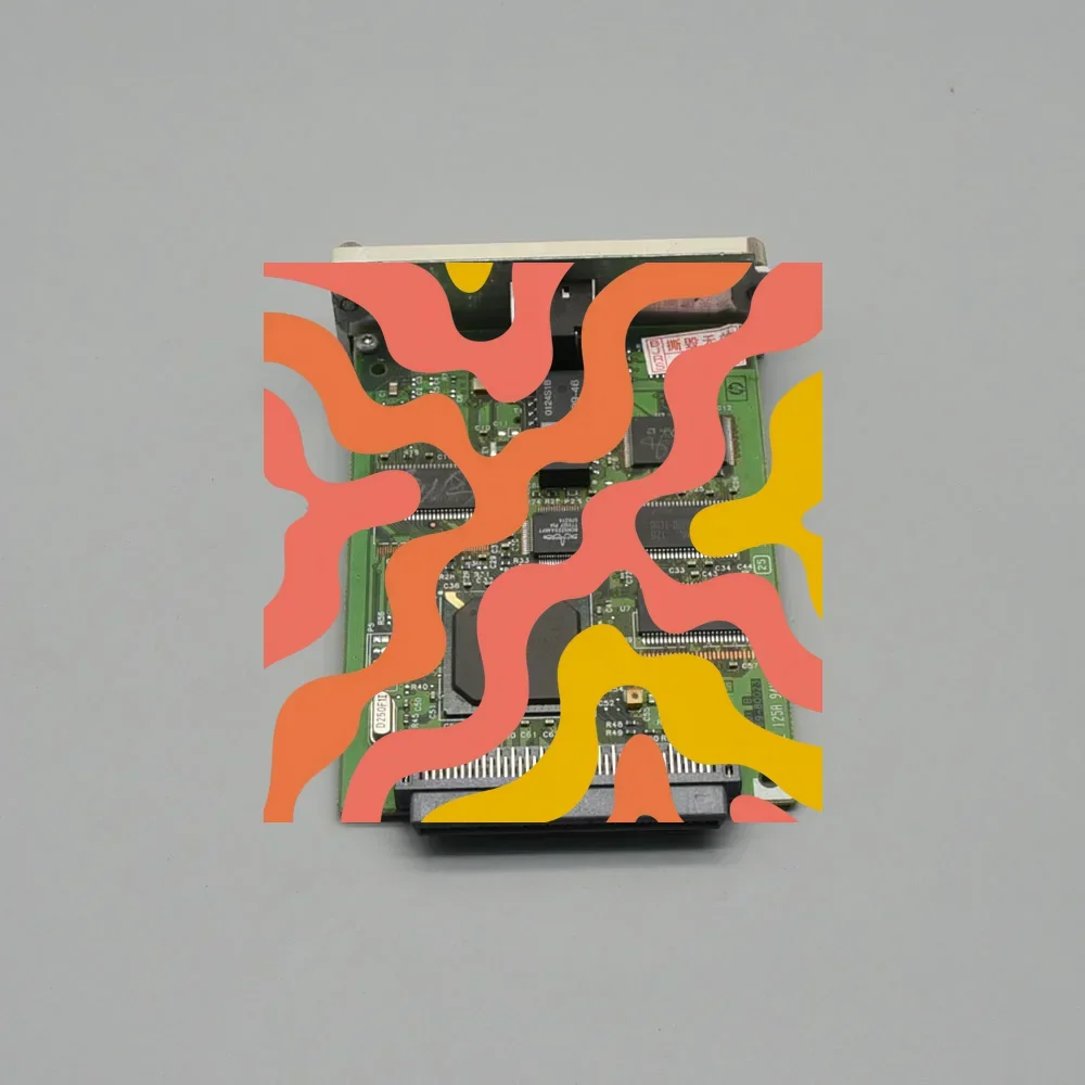 بطاقة شبكة خادم الطباعة الداخلي Ethernet J6057A 10/100tx لبطاقة شبكة HP 500 510 hp 615N وطابعة DesignJet Plotter #1