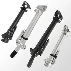 Bicycle Folding Handle Bar Stem Quick-Release Bike Adjustable Front Risers Aluminum Alloy Folding Head Tube Bike Accessories