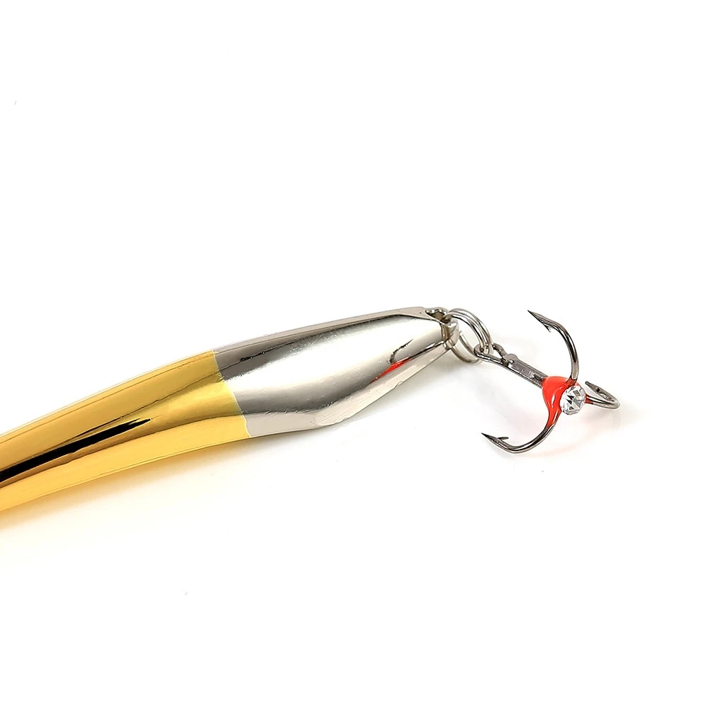 NGB Winter Ice Fishing Lure 10g 20g 25g Vertical Jigs Metal Spoonbait Hard Lure with Treble Hook for fishing of and pike
