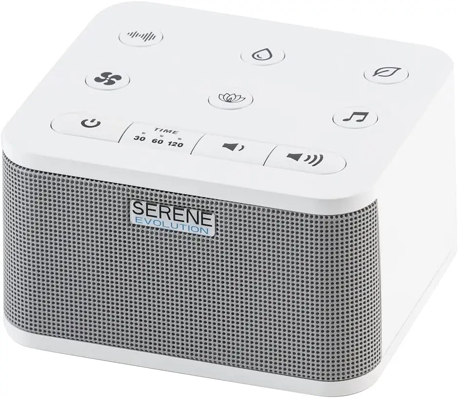 

45 Soothing Sounds Portable White Noise Machine - Sleep Aid for Adults, Kids, Baby, Office, Travel
