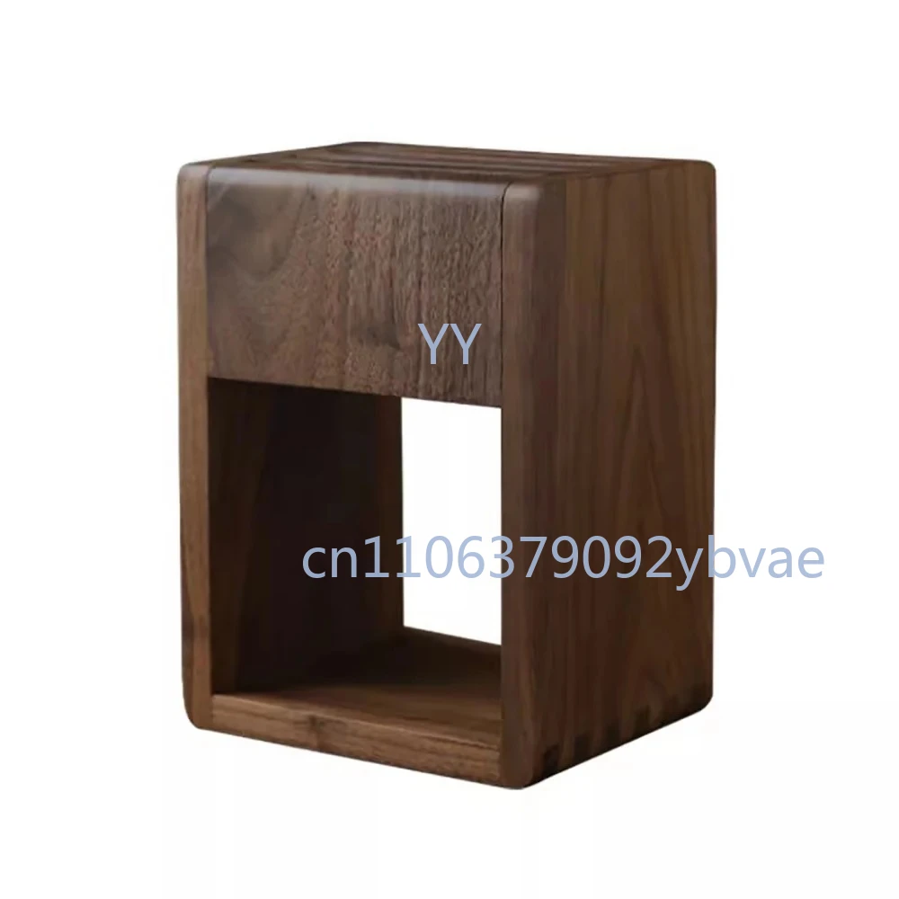 

Подставка для ножей из черного ореха - Домашняя подставка для хранения кухонных принадлежностей из массива дерева, настольный блок для ножей с многосекционной конструкцией