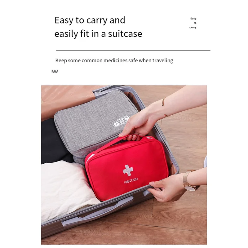 

A27U New First Aid Bag - First Aid Bag Empty Bag Mini Empty Storage Bag Portable Bag