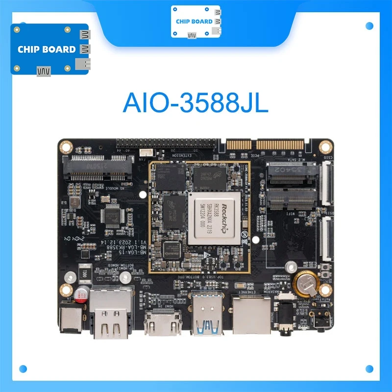 

Промышленная материнская плата AIO-3588JL Rockchip RK3588, PayPal