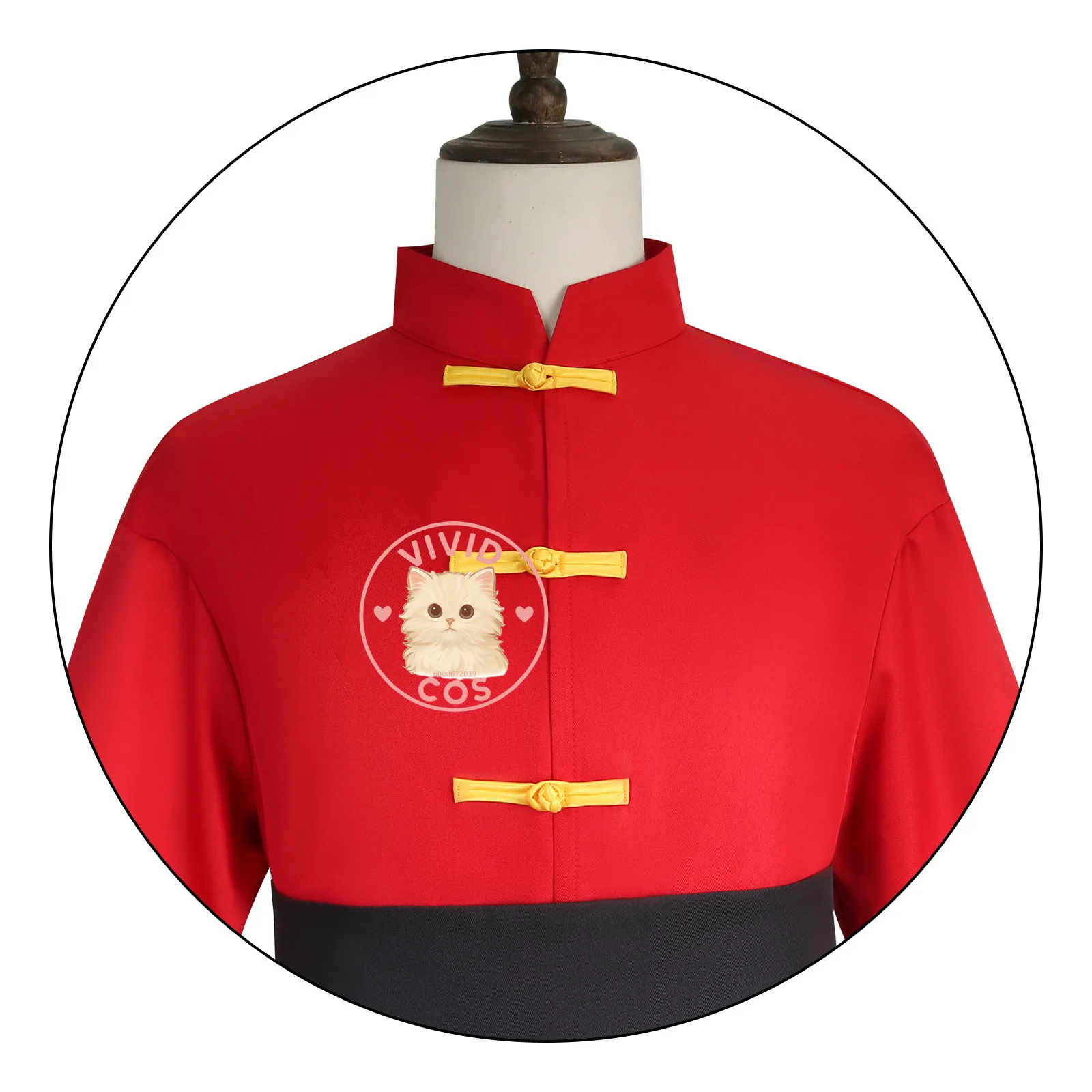 أزياء Ranma 1⁄2 التنكرية المشهورة لفنون الرسوم المتحركة، لعب الأدوار الكلاسيكية للرجال والنساء، حفلة الهالوين الهزلية للبالغين #5