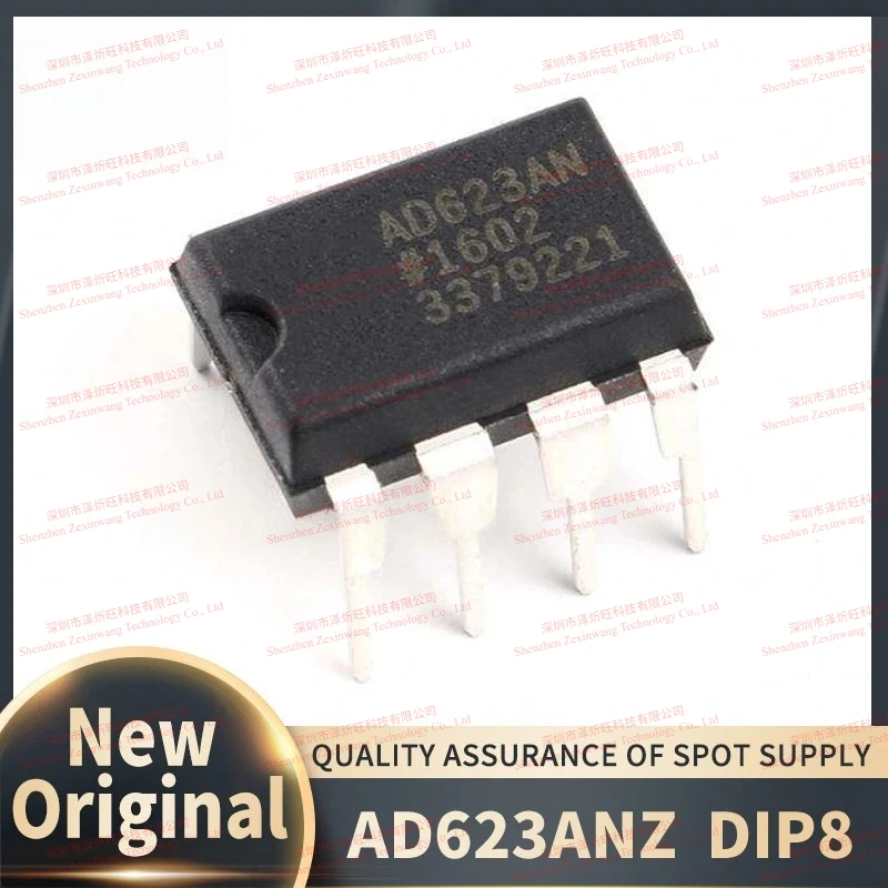 (2Pcs-10Pcs/Lot) 100% New Original AD623ANZ AD623AN AD623 DIP-8 Chipset