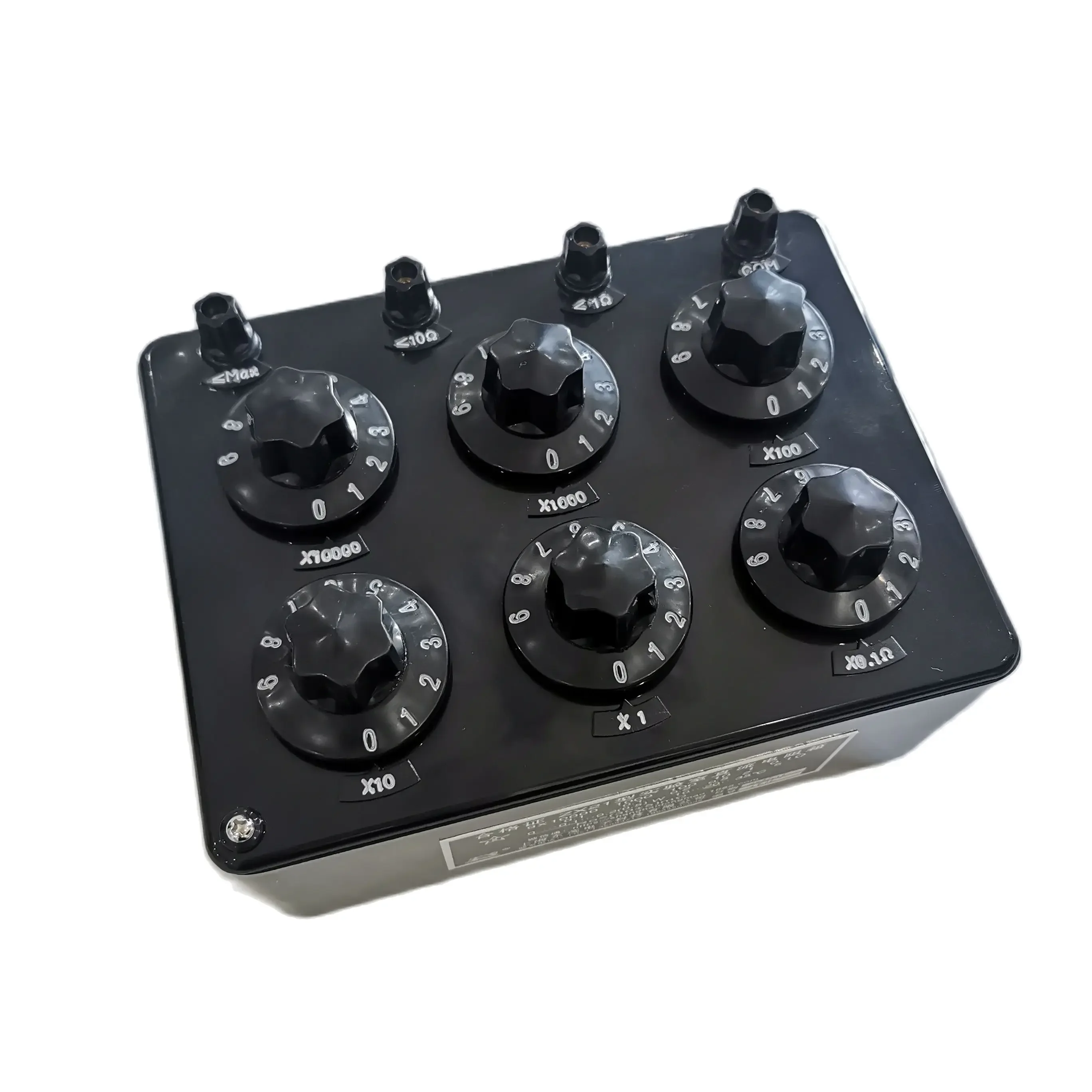 

New ZX21 Precision Variable decade resistor resistance box 0.1R to 99.9999kR