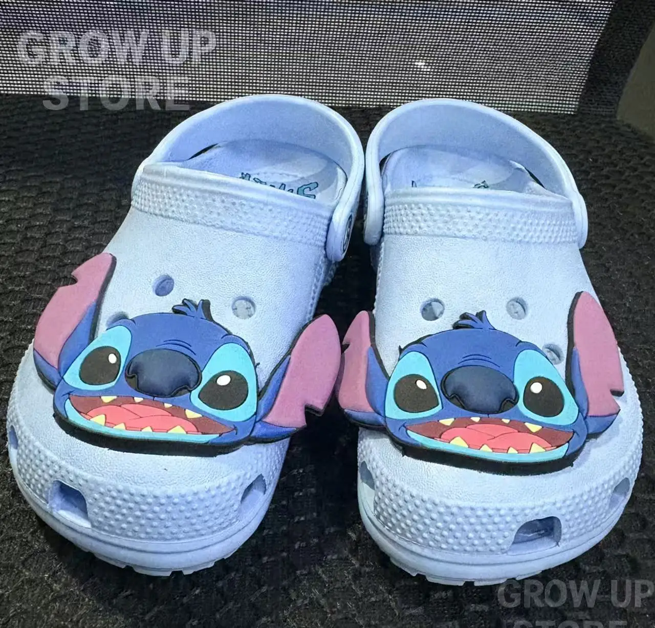

Summer Anime Stitch Solid Slippers Outdoor Sandals Stitch Casual Home Eva Breathable Beach Shoes Anti Slip Kids Slippers