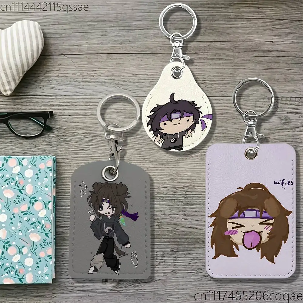 W-Wifies Unstable Card Keychain Fashion Pendant Bag ID Door Card Case Bus Card Cute Adult