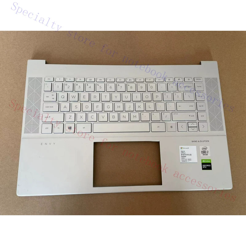 A+ FOR HP ENVY 15-EP TPN-Q237 C Shell with Keyboard Silver Backlight US L97425-001