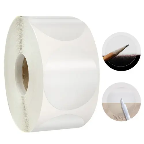 50-500pcs 1inch Round Blank Handmade Sticker Black White Pink Paper Stickers Scrapbooking Stickers Party Gift Decorations Labels - Image 10