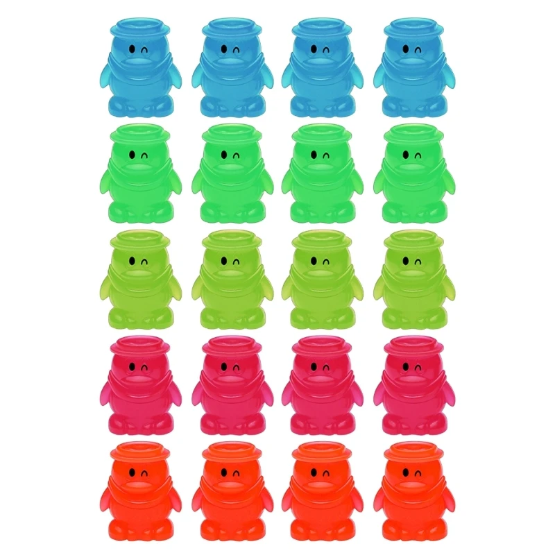 

Fluorescent Stem Caps Rubber Luminous Valves Stem Caps for Car Motorcycle Bike