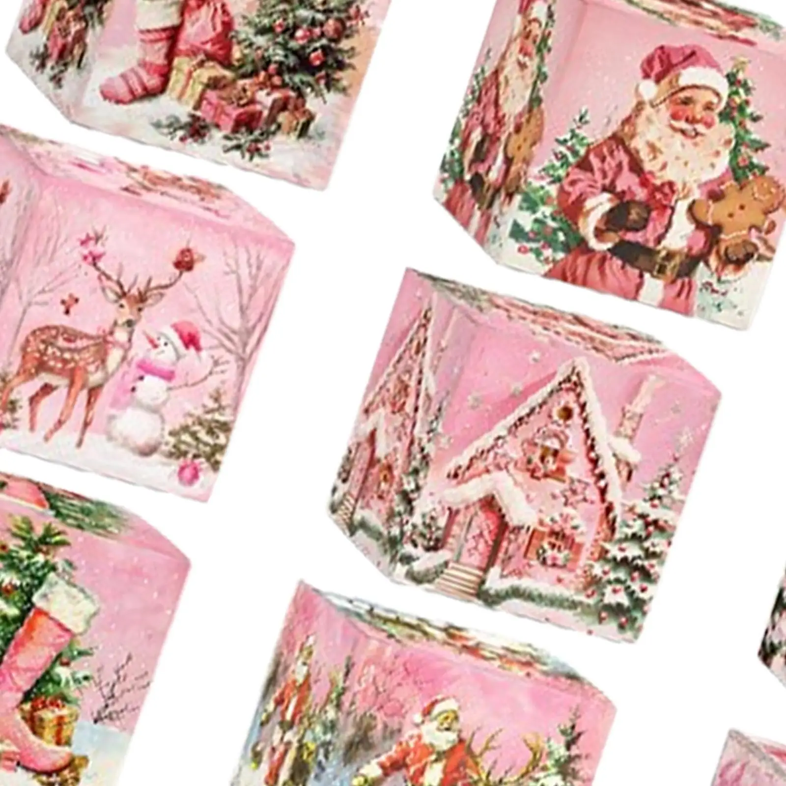 Sacchetto regalo di Natale Sacchi di Natale Confezione regalo di carta per le vacanze per gli amici