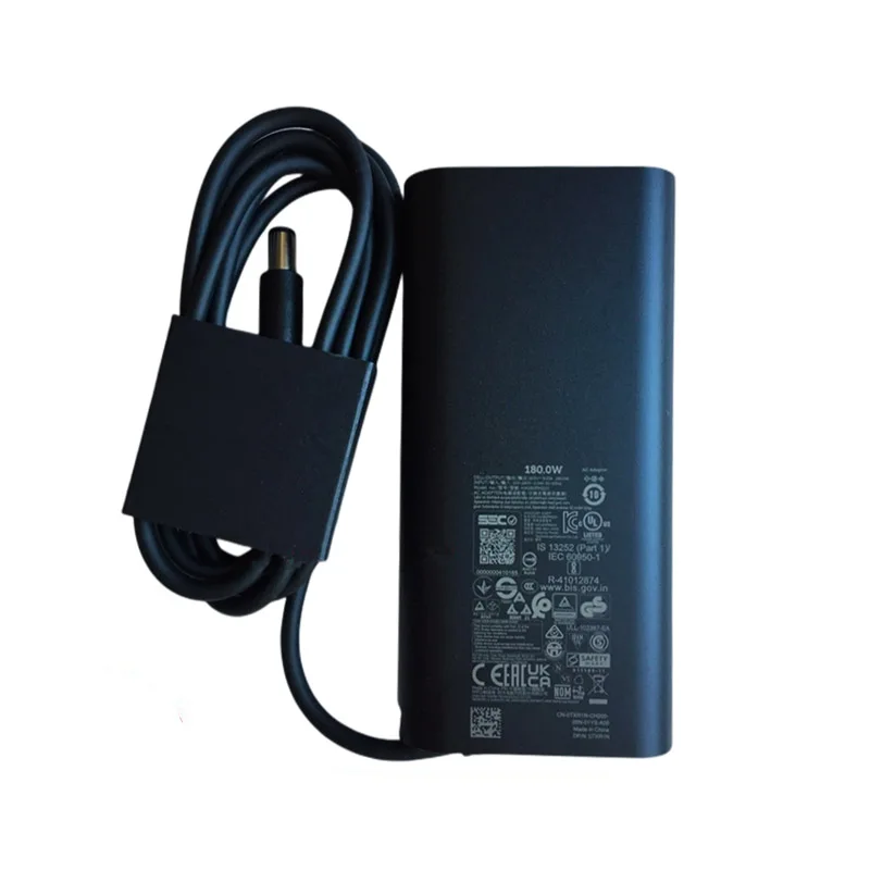

New Genuine For Dell Precision 7770 Laptop GAN 180W AC Adapter Charger LA180PM210 HA180PM210 DA180PM210 19.5V 9.23A 7.4*5.0mm
