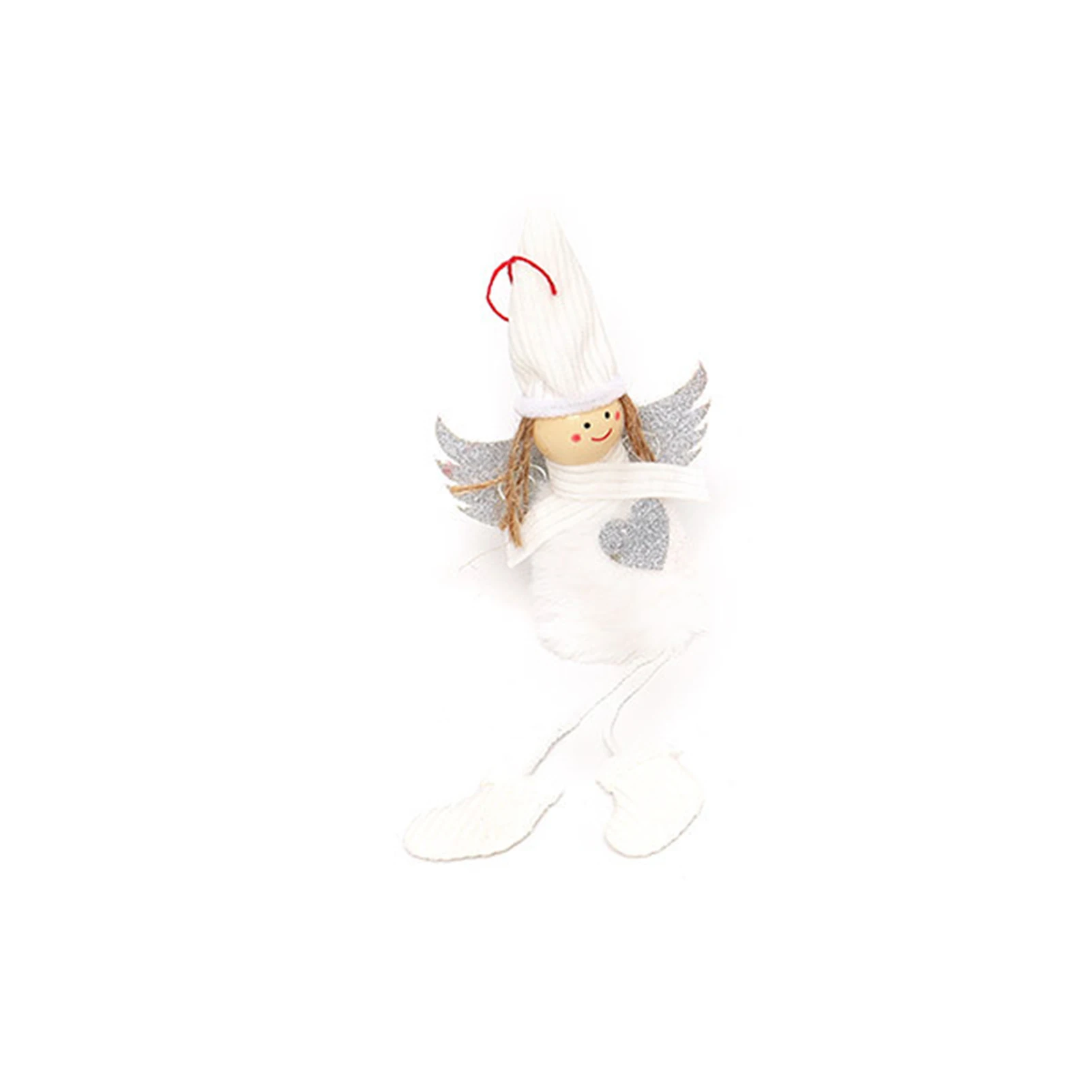 Handmade Valentine's Angels Plush Doll Toy Hanging Decoration Ornament Pendant For Home