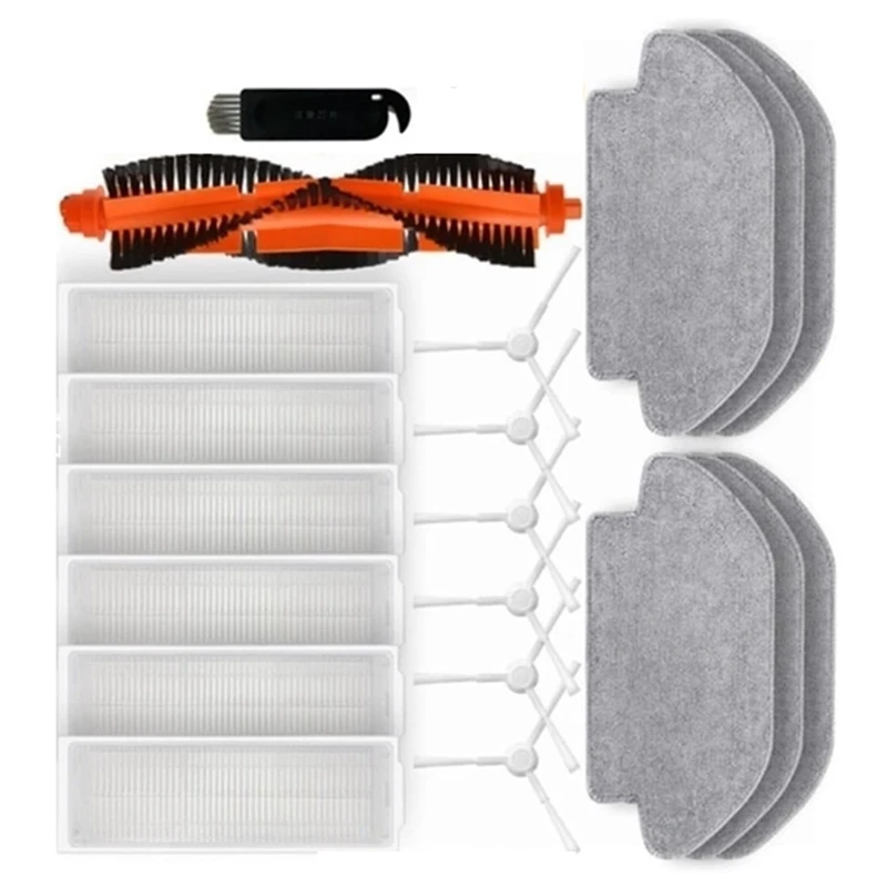 Replacement Accessories For Xiaomi Robot Vacuum S10 S12 B106GL Vacuum Cleaner Parts Main Side Brushes Filters Mop Pads