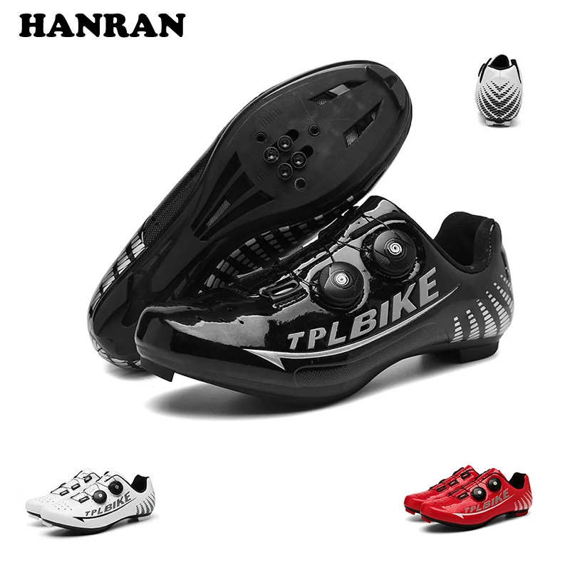 

GL Men's Breathable and Non-Slip Mountain Bike Shoes, and Women's SPD Road Bike Racing Shoes