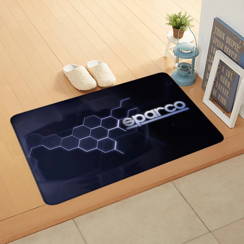 Foot Rug Welcome Floor Mat for Entryway Sparcos Bathroom Hallway Carpet Kitchen Water Absorbed Rugs Fluffy Home Decorations