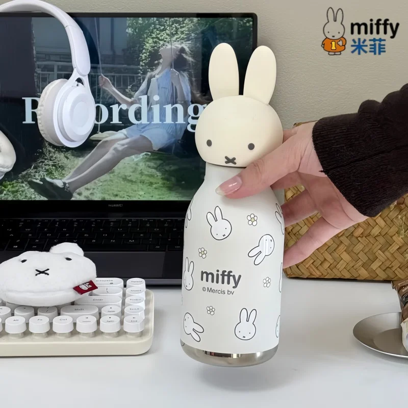 

Термокружка Miffi: Новая модель, высокое качество, милый дизайн, портативная, компактная, с соломинкой, коллекционная серия, подарочные украшения