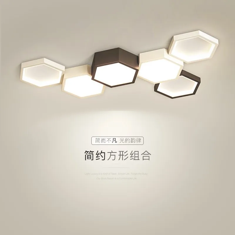 

Creative Bedroom Simple Modern Ceiling Living Room Geometric Study Dining Room Lights