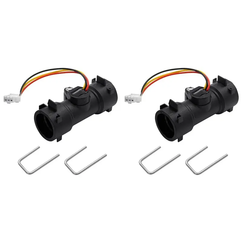 

【ALLOWANCE】2X Water Flow Sensor RV Tankless-Water Heater With Installation Accessories