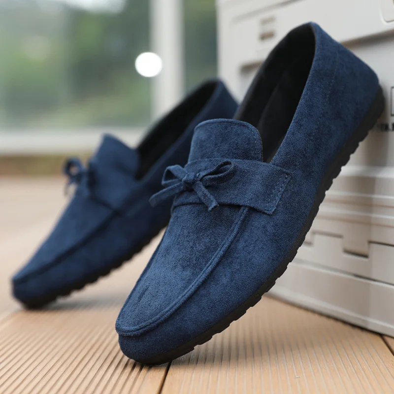 Loafers Slip on Men's Casual Shoes Shallow Mouth Male Shoes Comfortable Mens Vulcanized Shoes Lightweight Zapatillas De Hombre