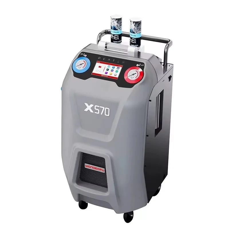 Refrigerant Recovery and Filling Machine R134a R1234yf Car AC System Handing
