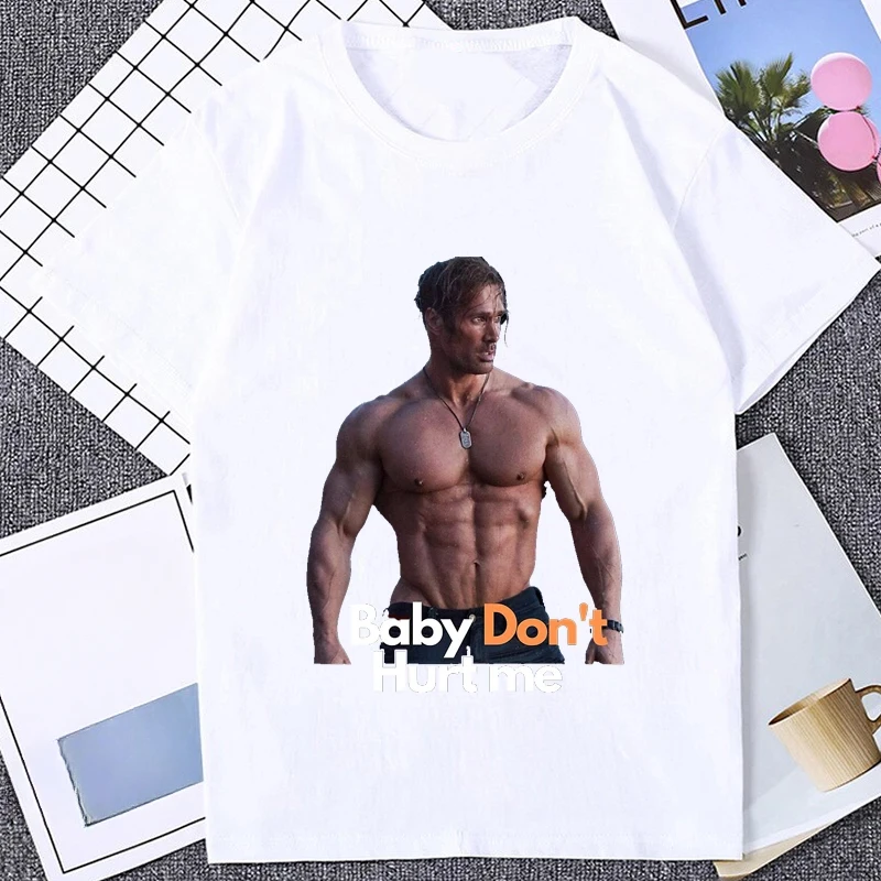 heavyweight Adult Humor Baby Don’t Hurt Me Meme Summer Casual Fashion Loose Short Sleeve Man Mike O Hearn Funny Graphic Tees