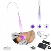 10W Lash UV Curing Lamp Floor with Foot Switch False Eyelash Extension Nail Dryer Grafting Glue Fast Curing Light