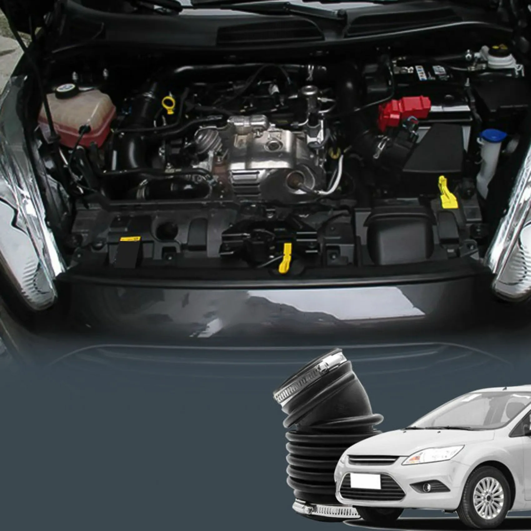 

B07A-5X Air Box Intake Hose Pipe For Focus MK2 2005-2011 C-Max Induction 1684286