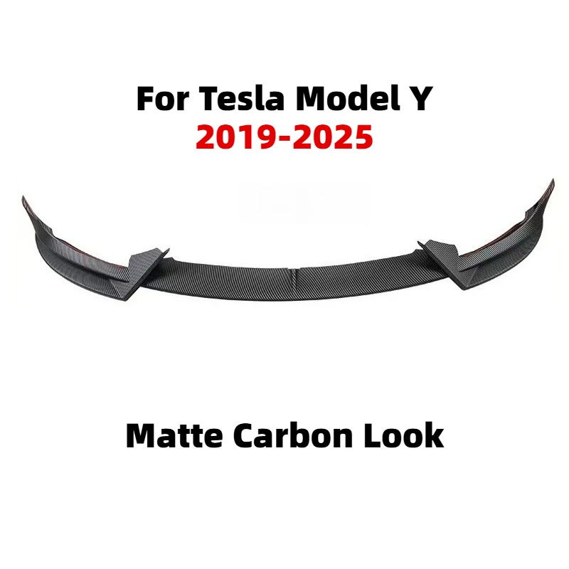 Frontstoßstangenlippe für Tesla Model 3 Model Y 2017-2025 Kinn-Spoiler Diffusor Karosserie-Kit Deflektor Tuning-Zubehör Autoteile – Detail 15