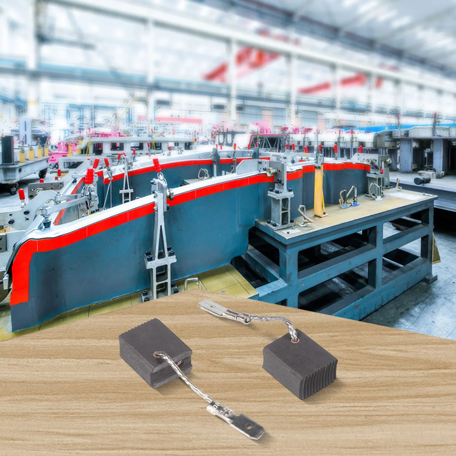2pcs For METABO-Compatible Carbon Brushes for WE17-125 WE17-150 WE19-180 WEPBA17-125 Motor Brush Assembly 316065450