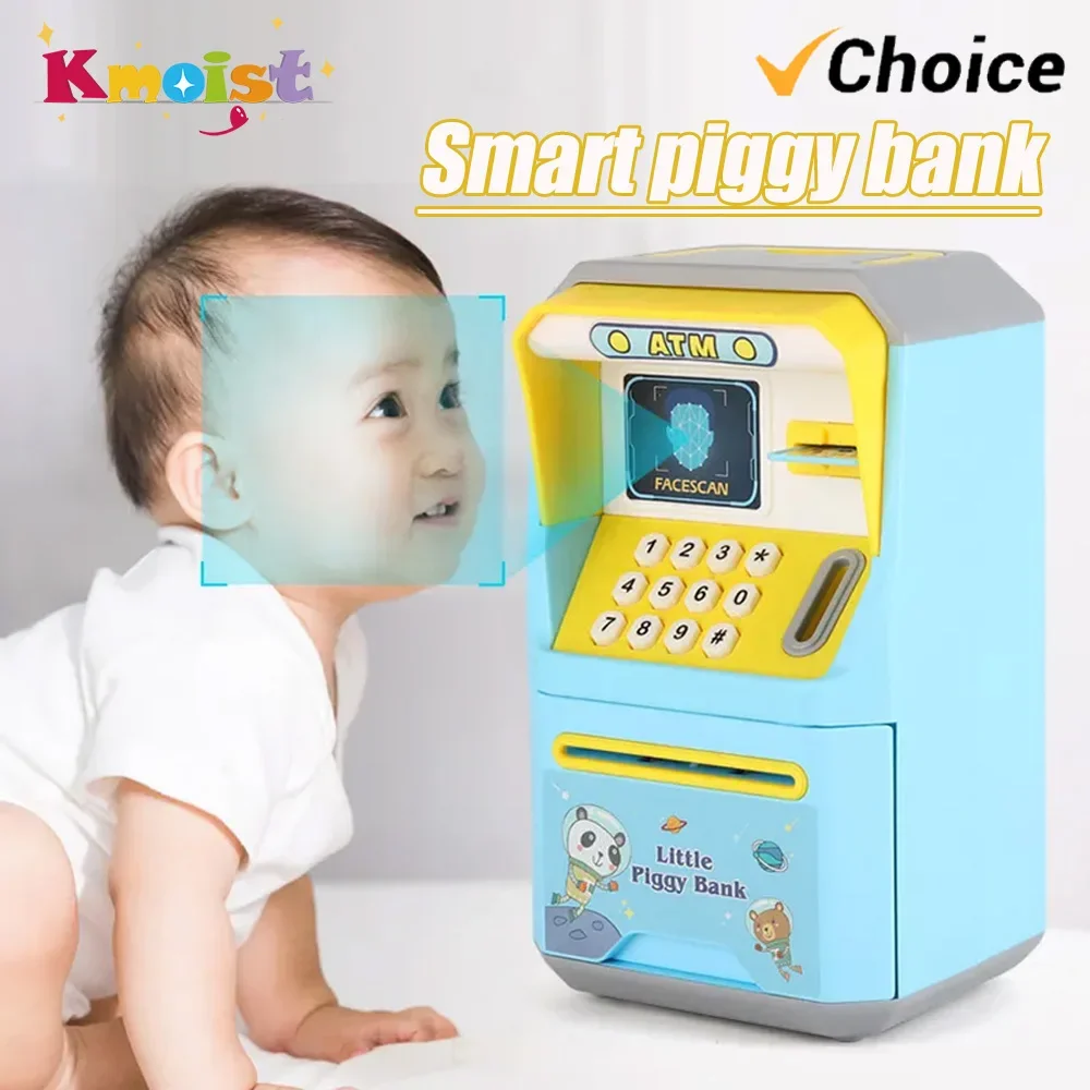 กล่องออมสิน กล่องเก็บเงิน ของตกแต่งบ้าน ตู้เอทีเอ็ม กระปุกออมสิน ตู้เอทีเอ็มอิเล็กทรอนิกส์ ของเล่นเด็ก ของขวัญสำหรับเด็ก