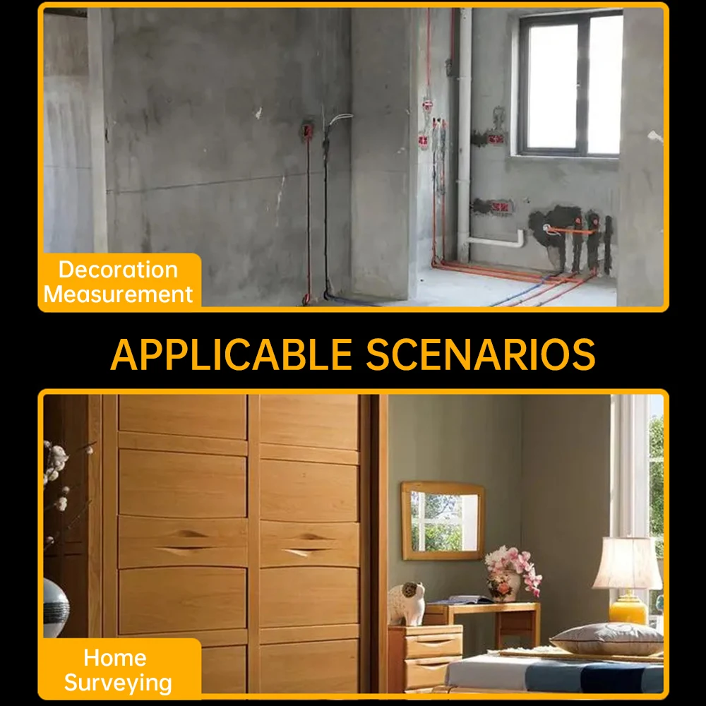 3/5 متر مادة الصلب الأسود أشرطة القياس أدوات قياس منزلية متعددة الوظائف مقاومة للاهتراء قياس شريط قياس سميك